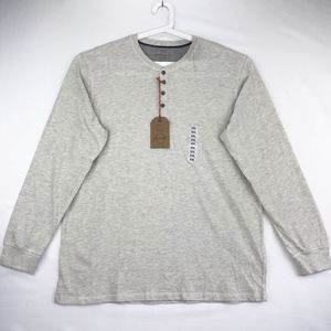 Weatherproof Vintage Mens Heathered Henley T-shirt